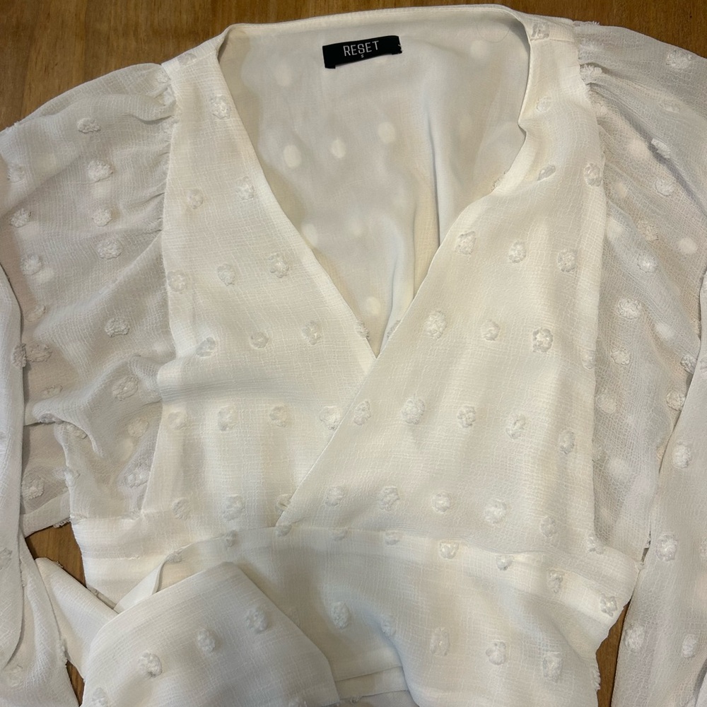 Polka dot blouse - Picture 3 of 5
